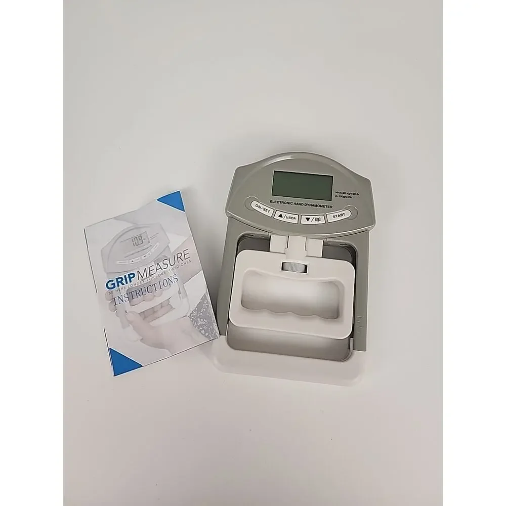 Grip Measure Electronic Hand Dynamometer Tested Works